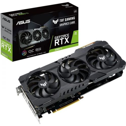 Asus TUF Gaming GeForce RTX 3060 Ti V2 OC Edition 8GB Graphics Card - 90YV0G1A-M0NA00