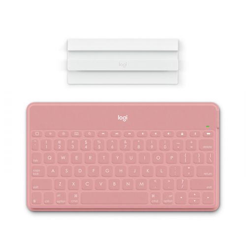 Logitech Keys-to-go Portable Wireless Keyboard for Ipad,iphone &apple Tv - Blus Pink