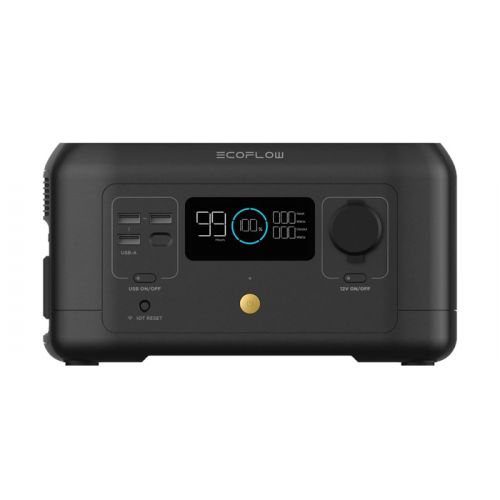 EcoFlow RIVER mini Portable Power Station - 210Wh/300W - Black