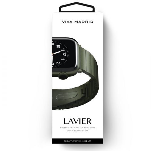 Viva Madrid Lavier Metal Watch Strap For Apple Watch 42/44/45MM - Green