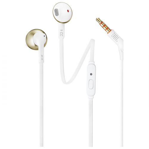 JBL TUNE 205 Earbud headphones - Champagne Gold