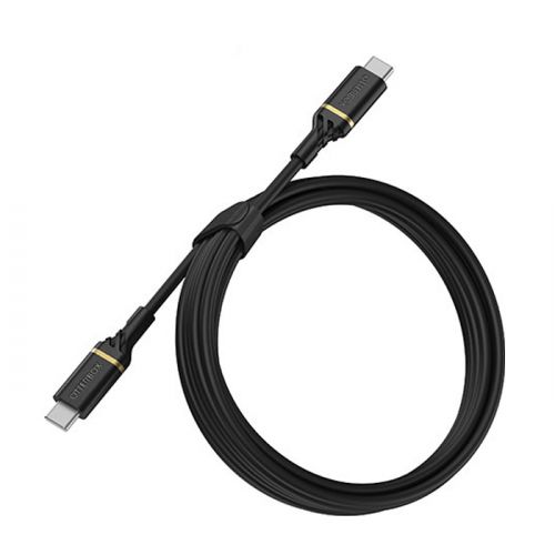 OtterBox USB-C to USB-C Fast Charge Cable Standard 2 Meter - Black