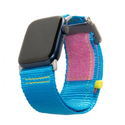 UAG Apple Watch 45/44/42mm Active Strap LE - Blue/pink