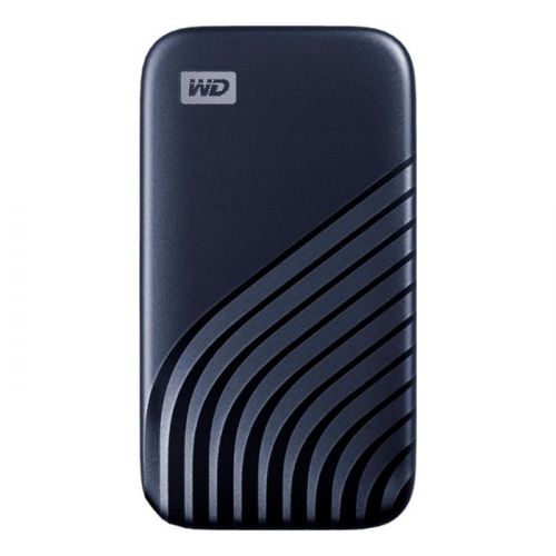 WD My Passport SSD 1TB USB 3.2 Portable SSD - Midnight  Blue