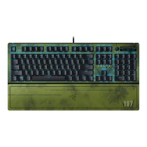 Razer BlackWidow V3 - Wired Mechanical Gaming Keyboard - Green Switch - Halo Edition