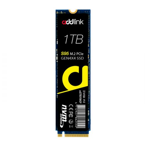 Addlink S95 M.2 2280 PCle Gen4x4 NVMe 1.4 Internal SSD - 1TB