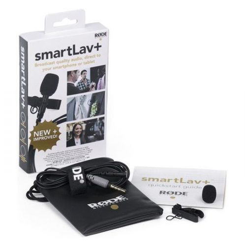 Rode Smartlav Plus Lavalier Condenser Microphone for Smartphones