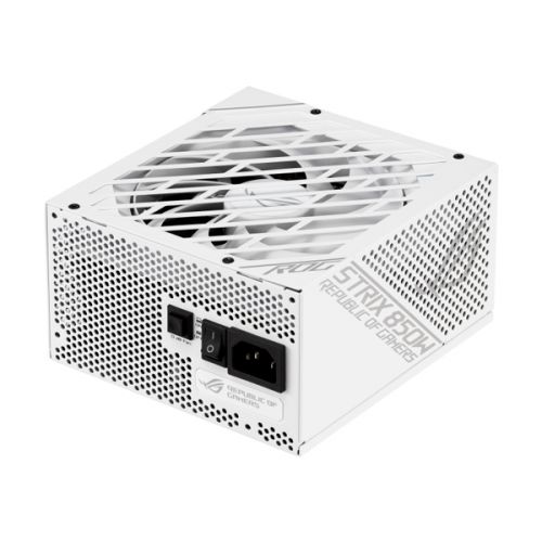 ASUS ROG Strix 850W 80 PLUS Gold Fully-Modular Power Supply Unit - White