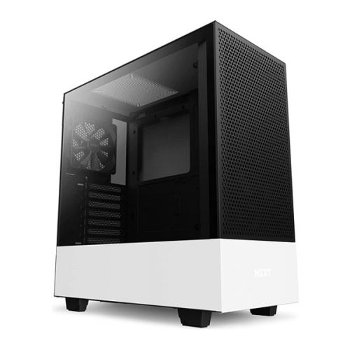 NZXT H510 FLOW Mid Tower ATX Case - Matte White