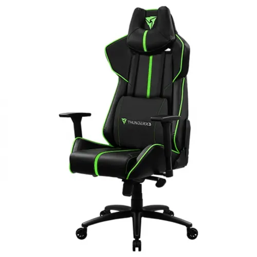 ThunderX3 Gaming Chair BC7-  Race-Cushion-V1 - BLACK/GREEN  28690