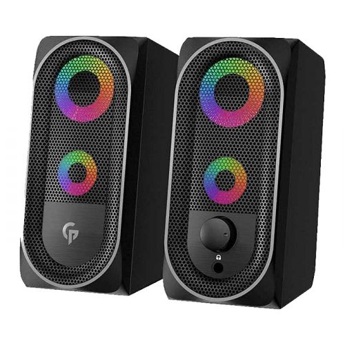 Porodo Stereo Gaming Speakers 10W – Black