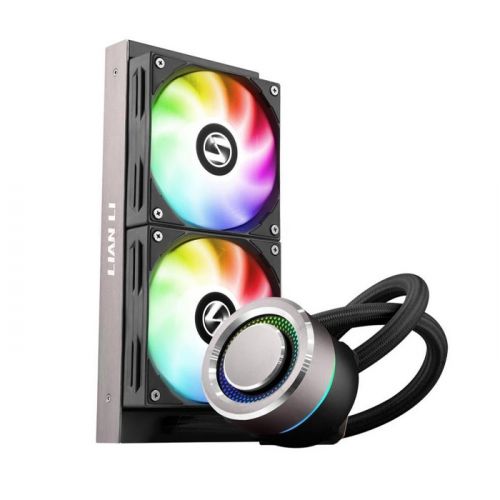 Lian LI GALAHAD AIO 240mm Liquid CPU Cooler - Black