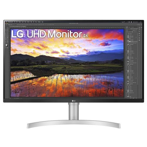 LG 32Inch 32'' UltraFine UHD IPS HDR Monitor with FreeSync - Silve/White