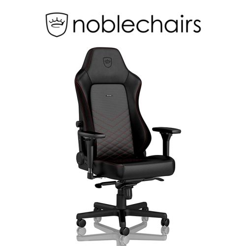 Noblechairs HERO Gaming Chair - Black/Red 434517