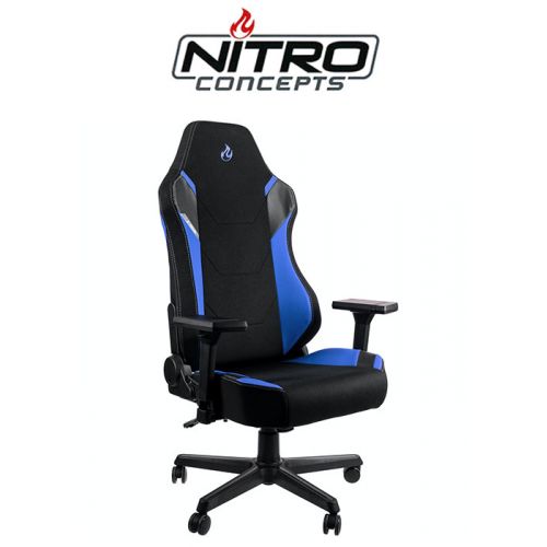 Nitro Concepts X1000 - Black/Blue Gaming chair