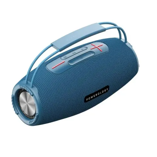 Powerology Phantom Bluetooth Speaker-Navy Blue