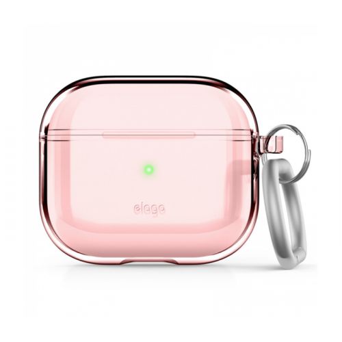 Elago AirPods 3 Clear Hang Case - Lovely pink