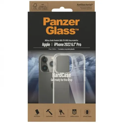 PanzerGlass HardCase iPhone 14 Pro (6.1inch) - Clear