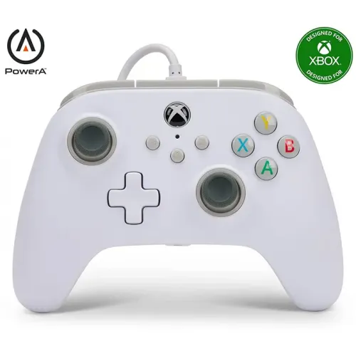 Xbox: PowerA Enhanced Wired Controller for Xbox Series X|S – White