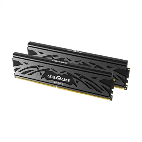 Addlink AddGame Spider S5 32GB (16GB x 2) DDR5 5600MT/s CL40 Memory With Heatsink - Black