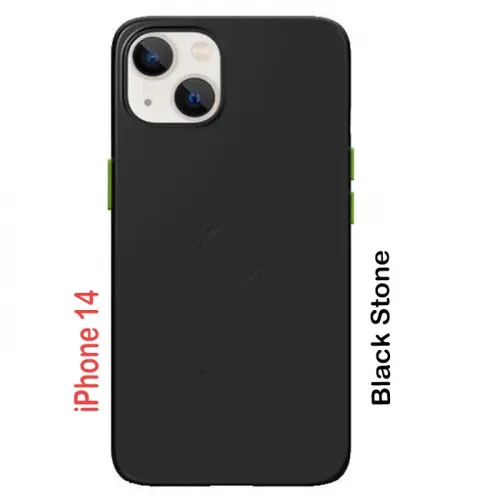 Goui iPhone 14 (6.1inch)  Magnetic Case with Magnetic Bars - Black Stone