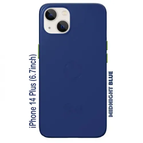 Goui iPhone 14 Plus (6.7inch) Magnetic Case with Magnetic Bars - Midnight Blue