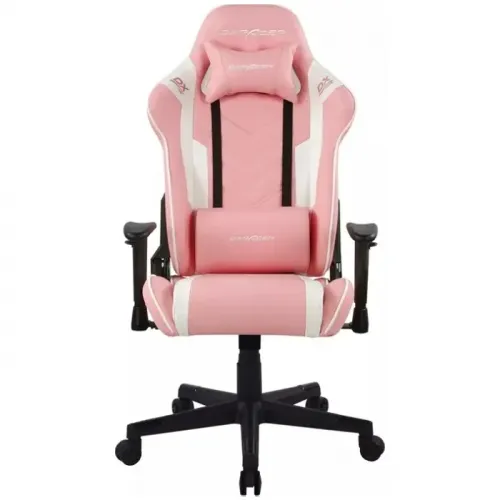 DXRacer P132 Prince Series Gaming Chair - Pink /White