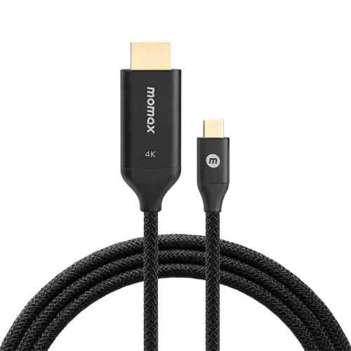 Momax Elite Link USB-C To HDMI 2.0 4K Cable 2m - Black