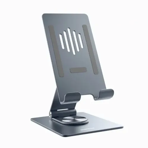 Momax Fold and Rotatable Phone & Tablet Stand - Grey