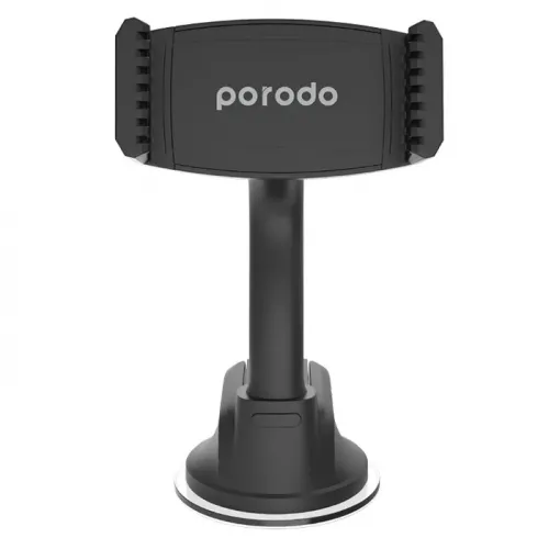 Porodo Compact Flexible Car Mount - Black