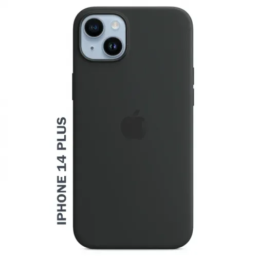 Apple iPhone 14 Plus Silicone Case with MagSafe - Midnight