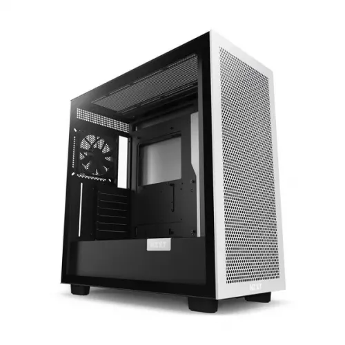 NZXT H7 Flow Mid-Tower ATX Case Black/White