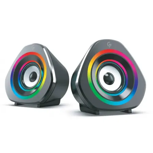 Porodo Gaming Stereo Gaming Speakers - Black