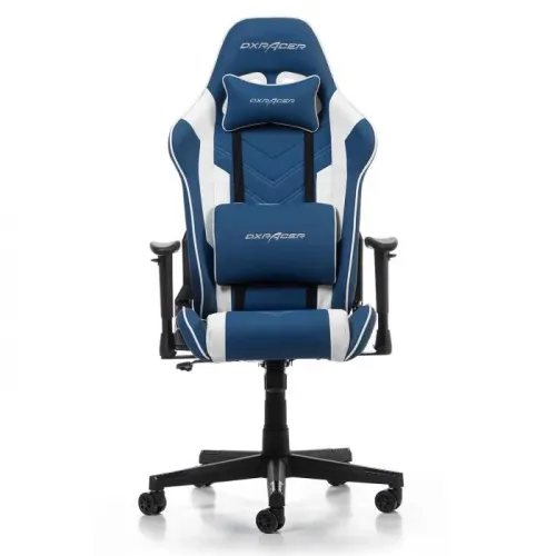 DXRacer P132 Prince Series Gaming Chair - Blue/White  GC-P132-BW-F2-158