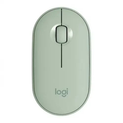 Logitech M350 Pebble Wireless Mouse - Eucalyptus