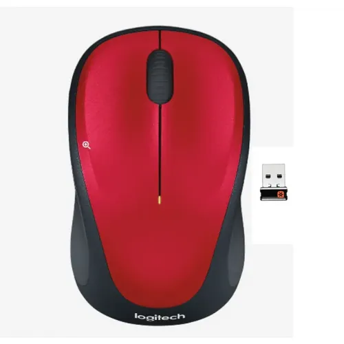 Logitech Mouse M235 Wireless - Red