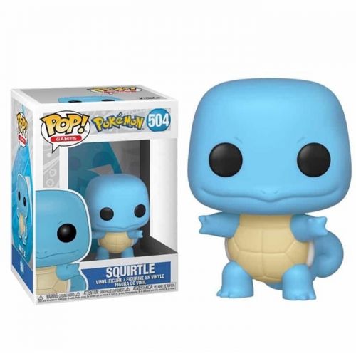 Funko Pop! Games: Pokemon - Squirtle (Exc)