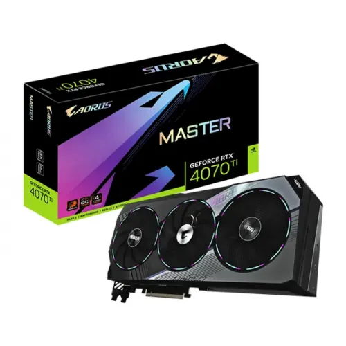 Gigabyte AORUS GeForce RTX 4070 Ti MASTER 12GB GDDR6X Graphics Card