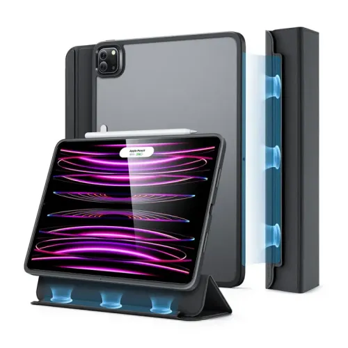 ESR Ascend Hybrid Case for iPad Pro 12.9 6th Gen (2022) & 5th Gen (2021) - Black