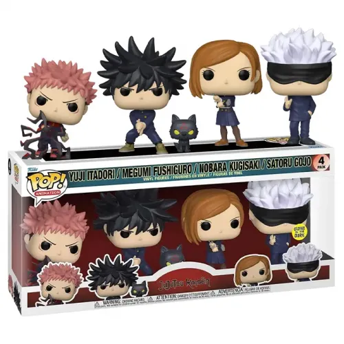 Funko Pop! Animation: Jujutsu Kaisen 4pk (Exc)