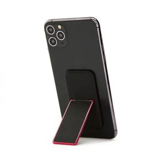 HANDLstick Professional Collection Smartphone Grip And Stand - Black/Red