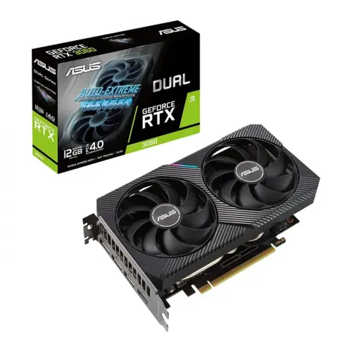 ASUS Dual NVIDIA GeForce RTX 3060 V2 OC Edition 12GB GDDR6 Graphics Card