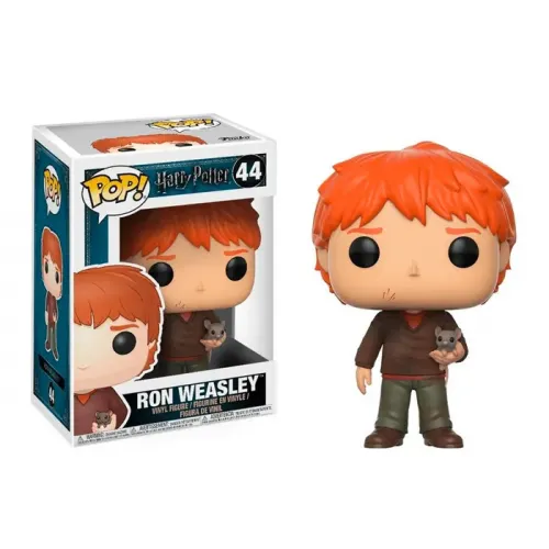 Funko POP! Harry Potter - Ron Weasley With Scabbers