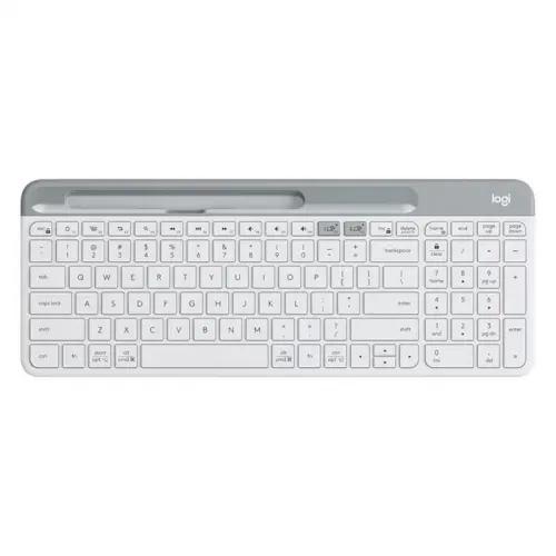 Logitech K580 Slim Multi-Device Wireless Keyboard - Off White Arabic/English