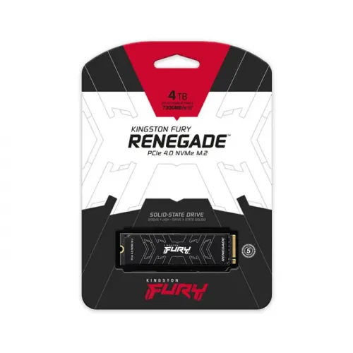 Kingston 4TB FURY Renegade PCIe 4.0 NVMe M.2 Internal SSD for PlayStation5