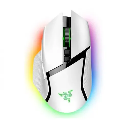 Razer Basilisk V3 Pro USB Wireless Optical Gaming Mouse - White