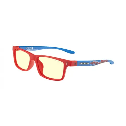 Gunnar Cruz Kids Large Marvel Spider-Man Edition Gaming Glasses - Amber