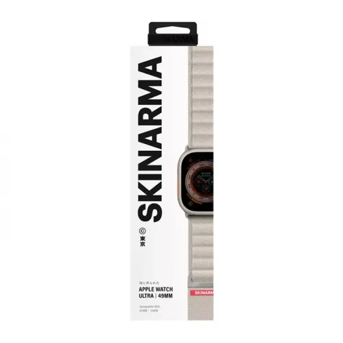 SkinArma Kobu Strap for Apple Watch Ultra 49mm / 45mm / 44mm - Ivory