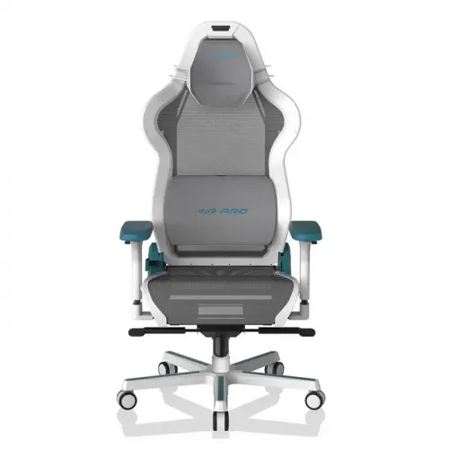 DXRacer Air Pro Series Gaming Chair - White/Cyan