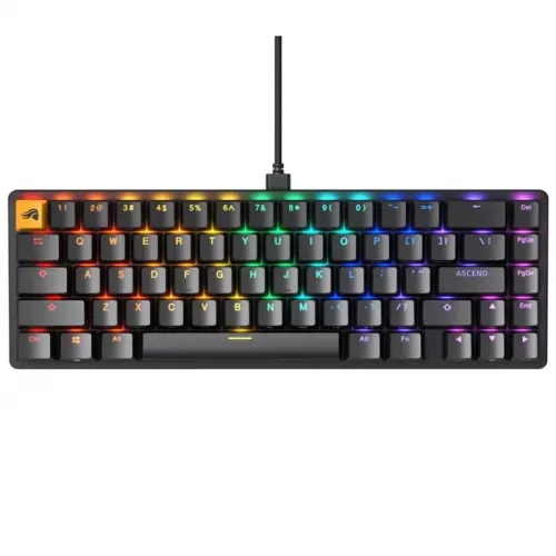 Glorious GMMK V2 65% Pre-Built Modular Mechanical Keyboard - Black ANSI  (Arabic)